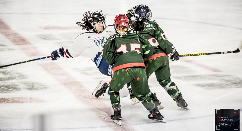 Photo hockey Féminin U17 / U20 Elite -  : Cergy-Pontoise / Féminin vs Tours / Féminin - Féminin Elite - Les Jokers renversent les Remparts