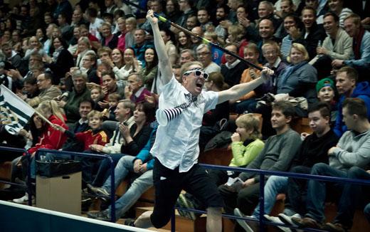 Photo hockey Floorball  - Floorball  -  Fan professionnel