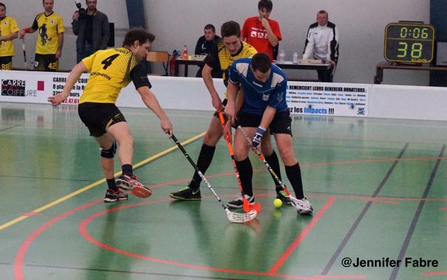 Photo hockey Floorball  - Floorball  - 4me WE Poule Sud-Ouest : Un trio  19 points