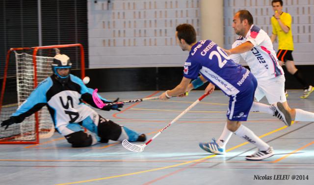 Photo hockey Floorball  - Floorball  - Deux leaders incontestables en Poule Nord Est