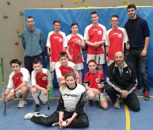 Photo hockey Floorball  - Floorball  - Prise de la temprature : les Nordiques de Tourcoing