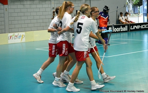 Photo hockey Floorball  - Floorball  - U19 WFCQ : Les Danoises qualifiées au mondial