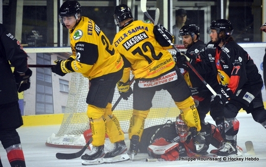 Photo hockey Hockey en Europe -  : Chamonix  vs Lappeenranta - Coupe des Bains : SaiPa coule Chamonix