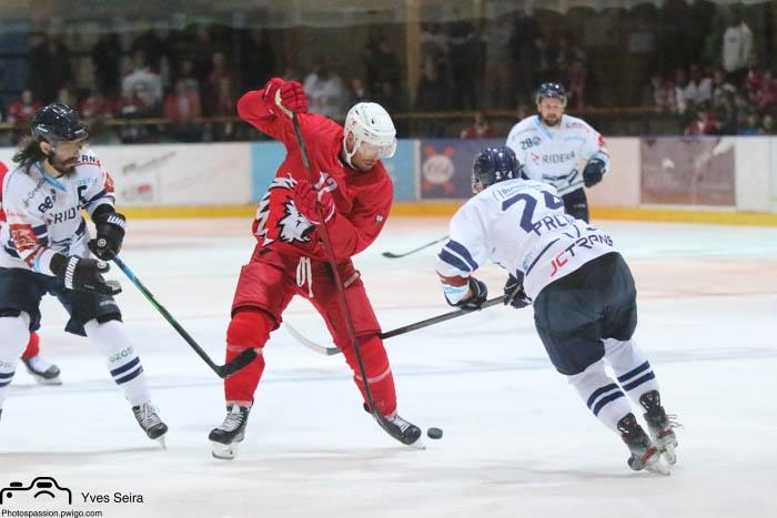 Photo hockey Hockey en Europe -  : Lausanne vs Vítkovice  - Hockeyades 2022: Lausanne prend la part du Lion