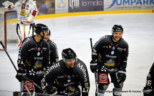 Photo hockey Hockey en Europe -  : Rouen vs Chamonix  - Coupe des Bains : Rouen se fait peur