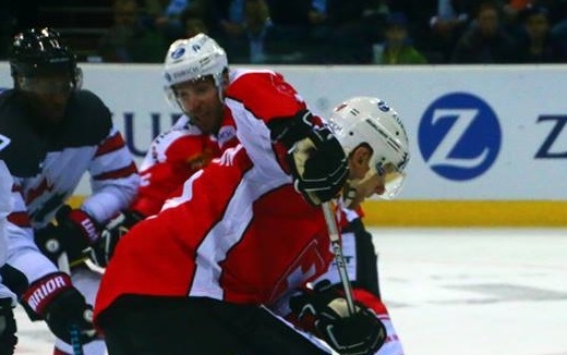 Photo hockey Hockey en Europe -  : Suisse (SUI) vs Canada (CAN) - Aprs 20 minutes, c