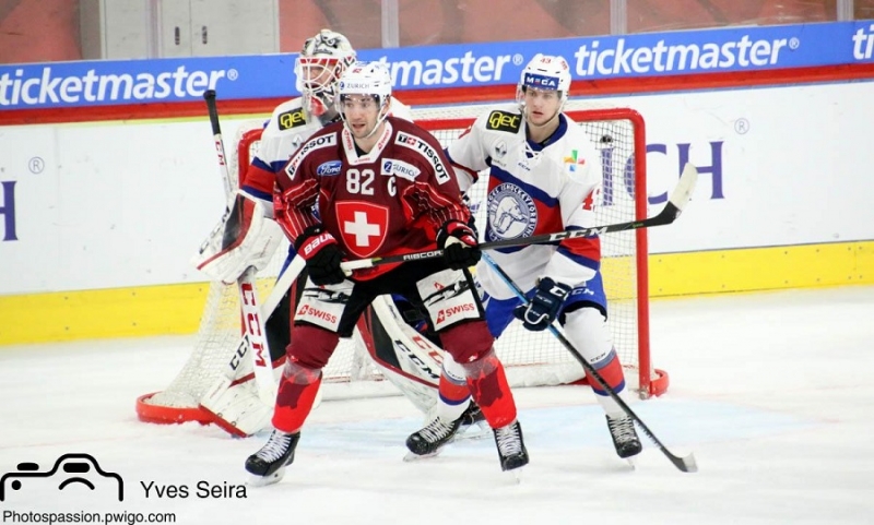 Photo hockey Hockey en Europe -  : Suisse (SUI) vs Norvge (NOR) - La Suisse se conforte