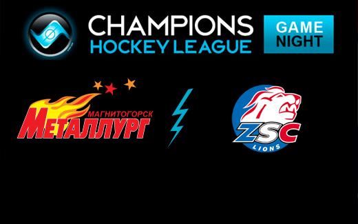 Photo hockey Hockey en Europe - Hockey en Europe - CHL: Le Metallurg et le ZSC dos  dos