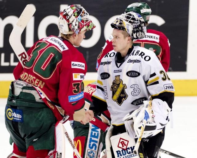 Photo hockey Hockey en Europe - Hockey en Europe - Elitserien : Cruel !