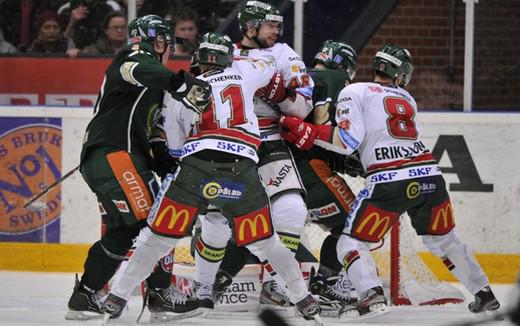Photo hockey Hockey en Europe - Hockey en Europe - Elitserien : Un derby explosif