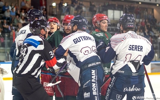 Photo hockey Hockey en France -  : Angers  vs Cergy-Pontoise - Amical  - Angers s