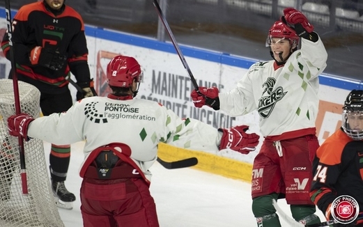 Photo hockey Hockey en France -  : Cergy-Pontoise vs Patriotes Universit Qubec Trois-Rivires - Amical - Cergy s