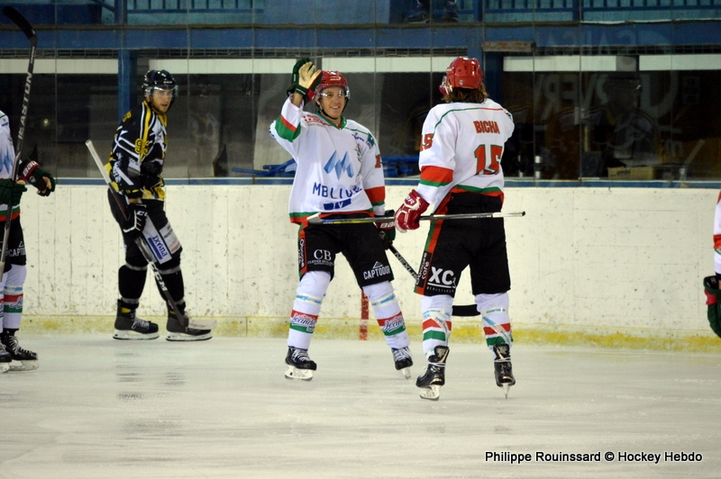 Photo hockey Hockey en France -  : Mont-Blanc vs Chambry - La Haute-Savoie lemporte dans le Derby