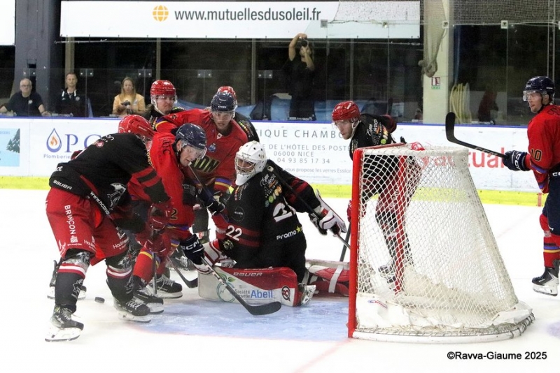 Photo hockey Hockey en France -  : Nice vs Brianon  - Nice s