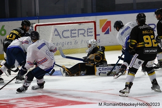 Photo hockey Hockey en France -  : Rouen vs Angers  - Des dragons timides