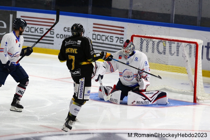 Photo hockey Hockey en France -  : Rouen vs Angers  - Des dragons timides