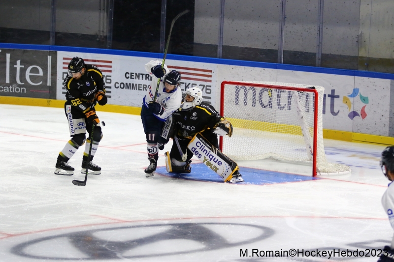 Photo hockey Hockey en France -  : Rouen vs Angers  - Des dragons timides