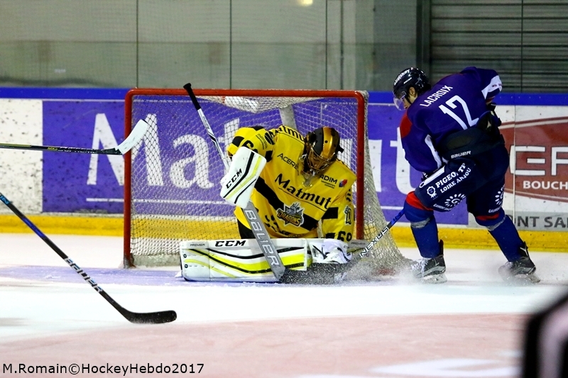 Photo hockey Hockey en France -  : Rouen vs Angers  - LM : Rouen assure