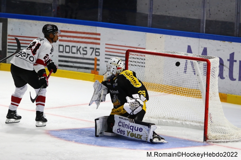 Photo hockey Hockey en France -  : Rouen vs Bordeaux - Rouen en mort subite