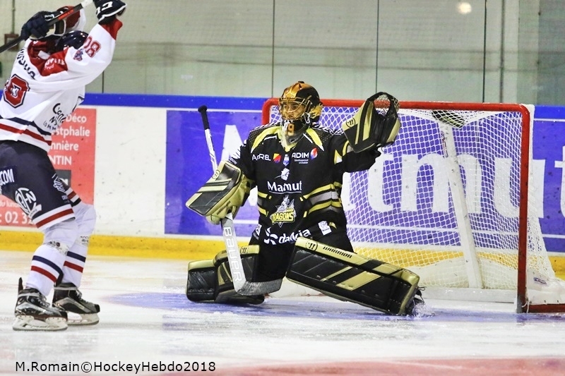 Photo hockey Hockey en France -  : Rouen vs Caen  - Un match tranquille
