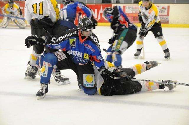 Photo hockey Hockey en France - Hockey en France - Amical : Caen - Rouen II en images