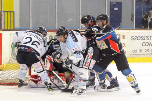 Photo hockey Hockey en France - Hockey en France - Amical : Caen vs Angers 