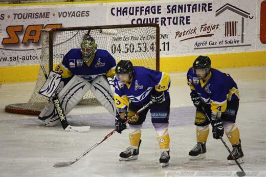 Photo hockey Hockey en France - Hockey en France - Amical : Chamonix - Villard