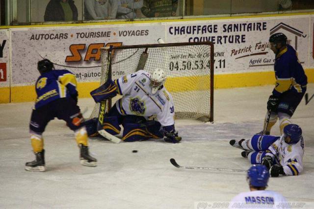 Photo hockey Hockey en France - Hockey en France - Amical : Chamonix - Villard
