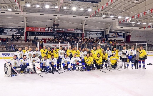 Photo hockey Hockey en France - Hockey en France - Chamonix : France-Suède caritatif jeudi