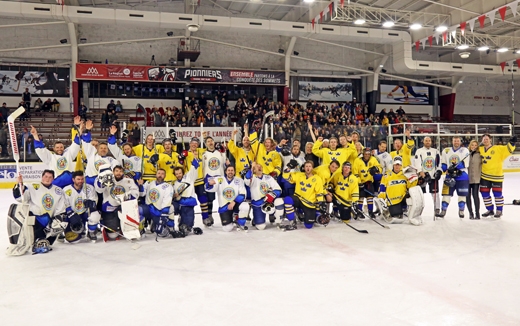 Photo hockey Hockey en France - Hockey en France - Chamonix : Rencontre annuelle pour la bonne cause