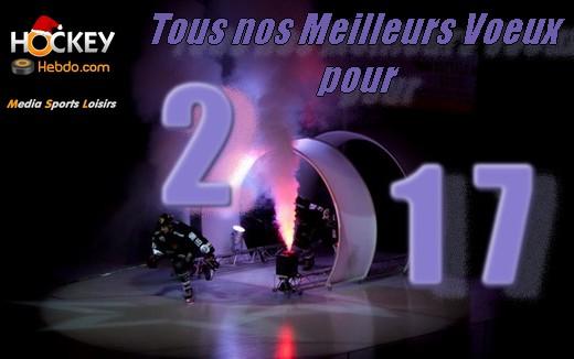 Photo hockey Hockey en France - Hockey en France - Nous vous souhaitons une Bonne Anne 2017