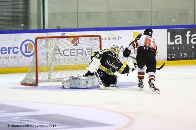 Photo hockey Hockey en France - Hockey en France : Rouen (Les Dragons) - Rouen : Dernier galop d