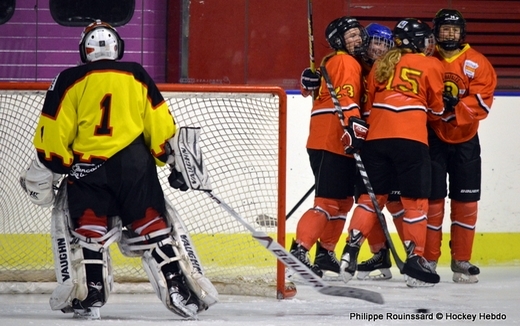 Photo hockey Hockey féminin - Hockey féminin - Fem élite : Les Aigles emportés par les Rafales