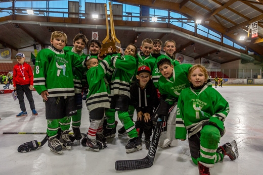 Photo hockey Hockey Mineur - Hockey Mineur : Gap (Association Promotion du Hockey sur glace) - Retour russi du Trophe des Petits Champions