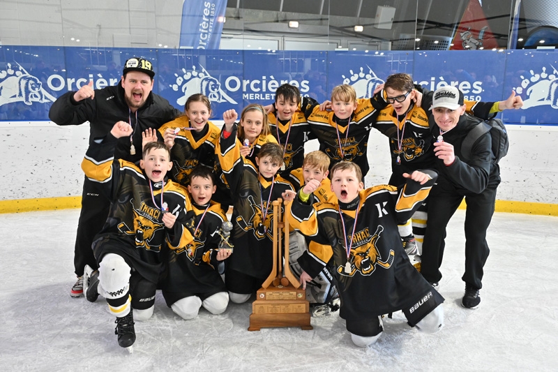 Photo hockey Hockey Mineur - Hockey Mineur : Gap (Association Promotion du Hockey sur glace) - Retour russi du Trophe des Petits Champions
