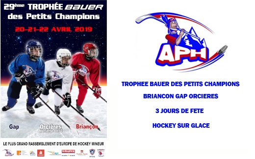Photo hockey Hockey Mineur - Hockey Mineur : Gap (Association Promotion du Hockey sur glace) - Trophe Bauer des Petits Champions 2019 - 29me dition