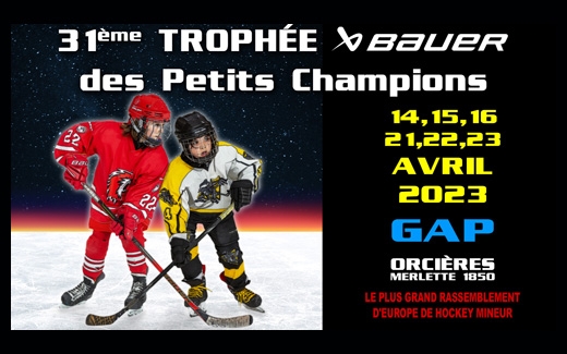 Photo hockey Hockey Mineur - Hockey Mineur - Trophée Bauer des Petits Champions 2023