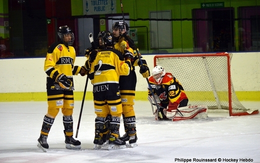 Photo hockey Hockey Mineur - Hockey Mineur - U17 : Deux sur deux pour Rouen