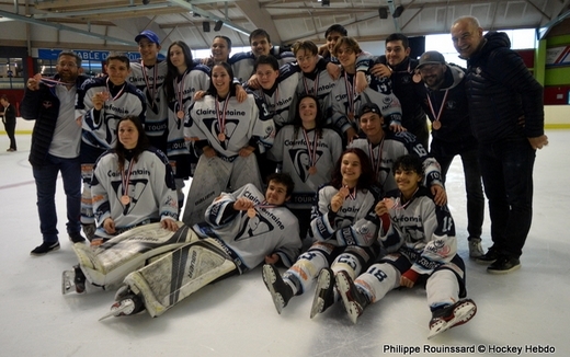Photo hockey Hockey Mineur - Hockey Mineur - U17 : Tours bronzé sur le fil