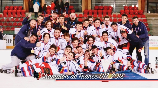 Photo hockey Hockey Mineur - Hockey Mineur - U17 elite : Grenoble champion 