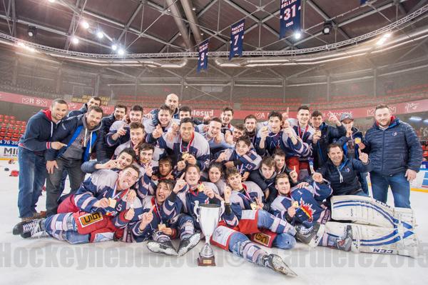 Photo hockey Hockey Mineur - Hockey Mineur - U18 eliteA : Grenoble champion