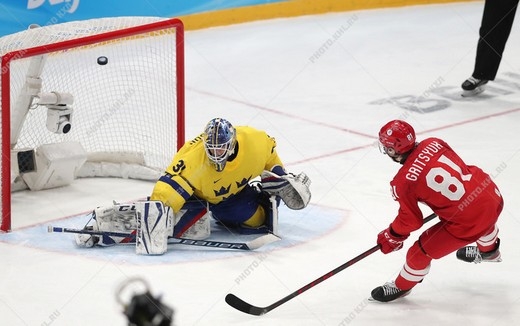 Photo hockey Jeux olympiques -  : Russie (RUS) vs Suède (SWE) - Une demi-finale éblouissante