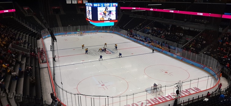 Photo hockey Jeux olympiques -  : Sude (SWE) vs Slovaquie (SVK) - La Sude ouvre les hostilits