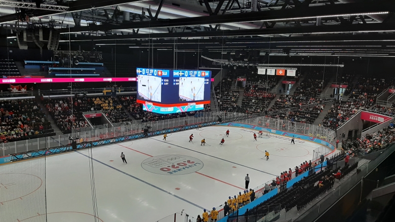 Photo hockey Jeux olympiques -  : Sude (SWE) vs Suisse (SUI) - Toujours la Sude