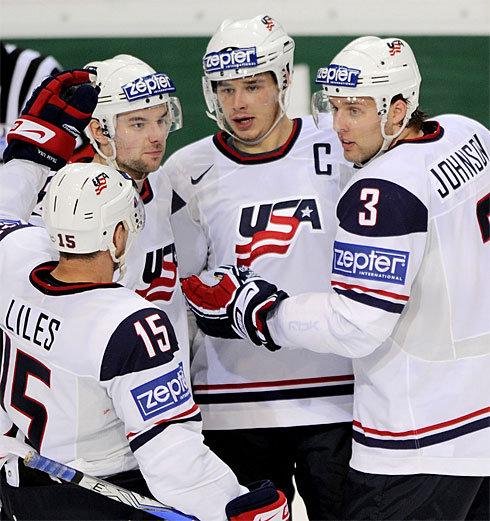 Photo hockey Jeux olympiques - Jeux olympiques - JO : Etats-Unis - Finlande
