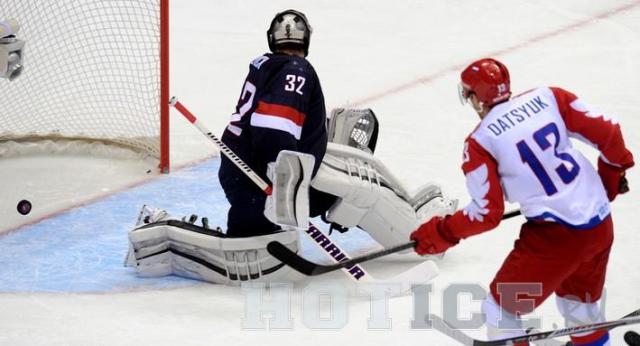 Photo hockey Jeux olympiques - Jeux olympiques - JO : USA - Russie : Un duel de titans