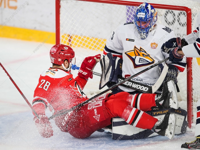 Photo hockey KHL - Kontinental Hockey League - KHL - Kontinental Hockey League - KHL : 500 et blanc