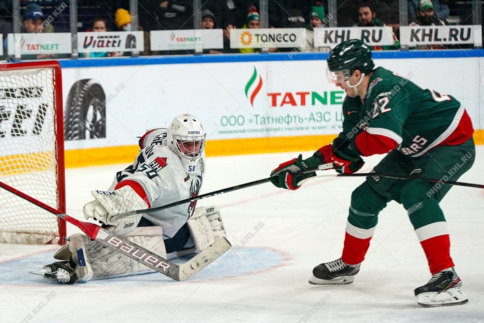 Photo hockey KHL - Kontinental Hockey League - KHL - Kontinental Hockey League - KHL : Ca double fortement