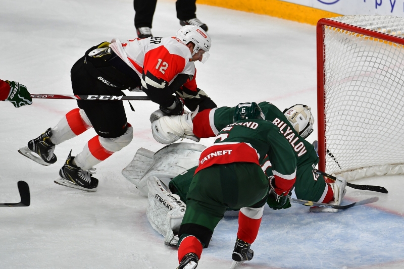 Photo hockey KHL - Kontinental Hockey League - KHL - Kontinental Hockey League - KHL : Choc de patrons
