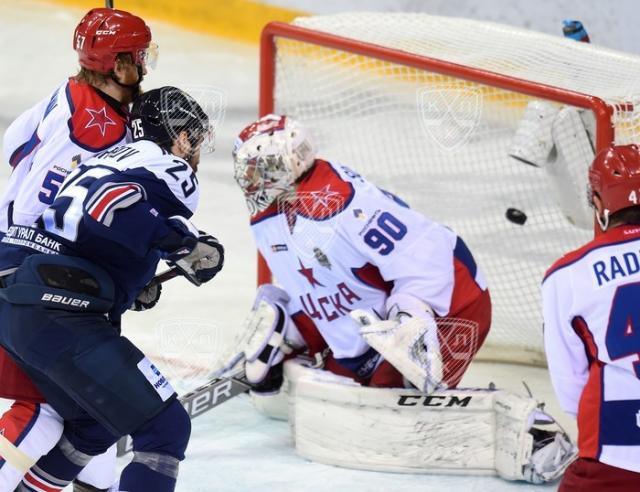 Photo hockey KHL - Kontinental Hockey League - KHL - Kontinental Hockey League - KHL : Da Costa sauve le CSKA
